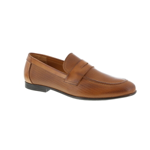 Green Step mocassin cognac