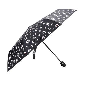 Karl Lagerfeld paraplu zwart
