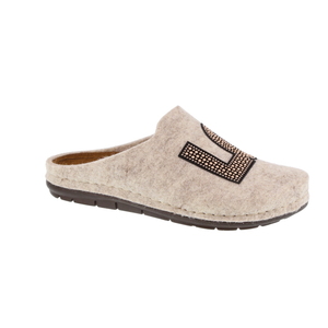 Alexia Barreca pantoffel beige