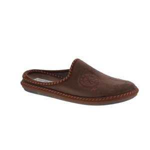 Enrico pantoffel bruin