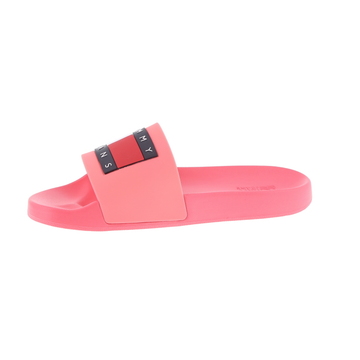 Tommy Hilfiger muiltje - roze online kopen in de webshop van Paris Londres  | 01889 TIJ TOMMYJEANS FLAG POOL SIDE