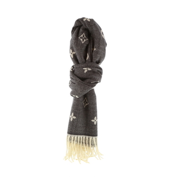 Borsa Milano sjaal zwart