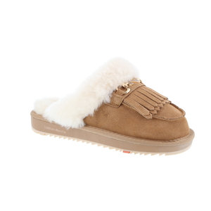 Nathan Baume pantoffel camel