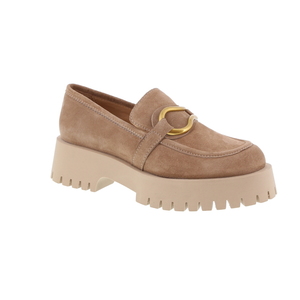 3'Belles mocassin beige