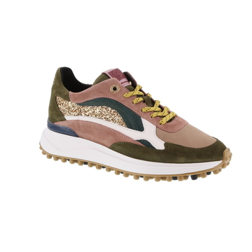 Floris Van Bommel sneaker - kaki online kopen in de webshop van Paris  Londres | SFW-10079-50-01/G