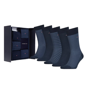 Tommy Hilfiger kousen blauw