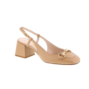 Moonflower slingback camel