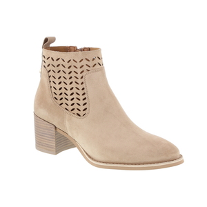 Lili By Paris Londres enkellaars beige