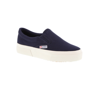 Superga slip on blauw