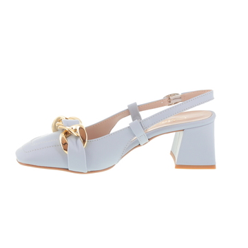 Graf veld abces Morgane slingback - blauw online kopen in de webshop van Paris Londres |  ADIL