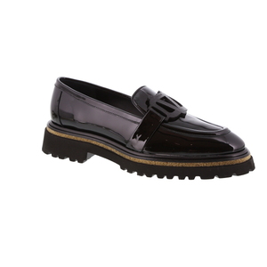 Voltan mocassin zwart.