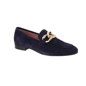 Castellano mocassin blauw