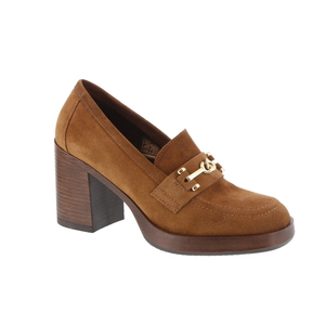 Alexia Barreca mocassin cognac