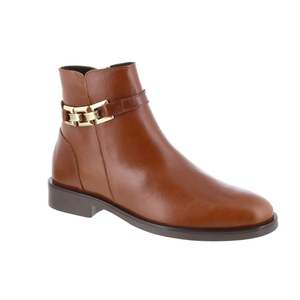 Alexia Barreca boots cognac