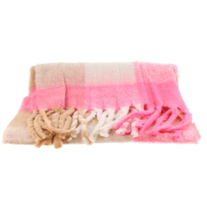 Borsa Milano sjaal roze