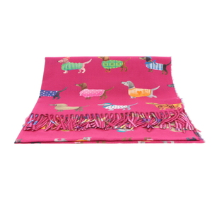 Borsa Milano sjaal roze