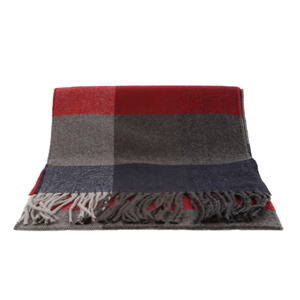 Borsa Milano sjaal rood