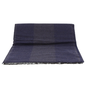 Borsa Milano sjaal blauw