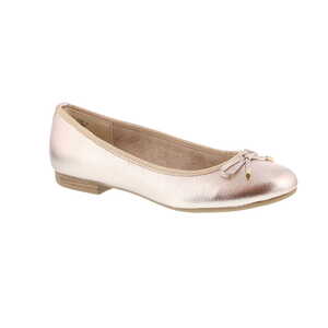 Marco Tozzi ballerina goud