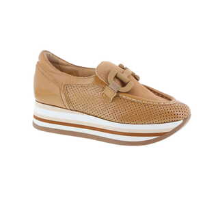 Softwaves mocassin camel