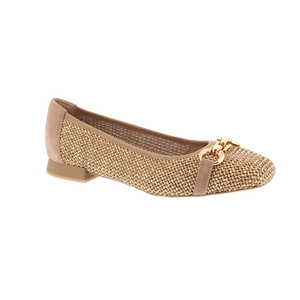 Caprice ballerina beige