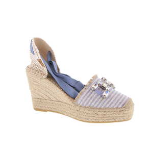 Vidorreta espadrille blauw