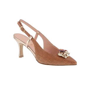 Si Moda slingback cognac