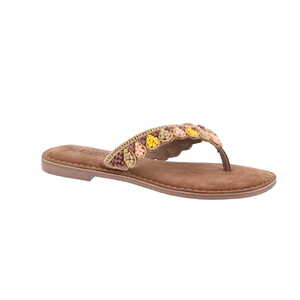 Lazamani slipper taupe