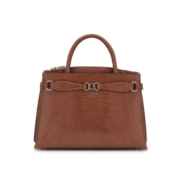 Guess handtas cognac online kopen in de webshop van Paris Londres HWKG93 33060 ARLENA