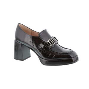 Hispanitas mocassin zwart.