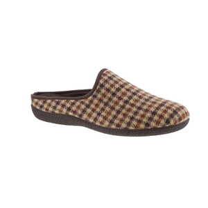 Enrico pantoffel bruin