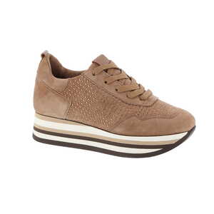 Softwaves sneaker taupe