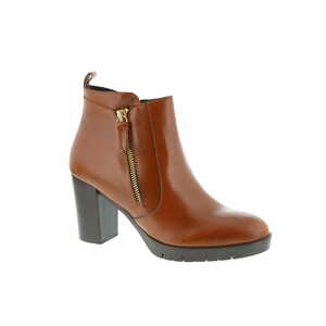 Alexia Barreca enkellaars cognac