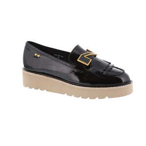 Nathan Baume mocassin zwart.