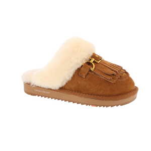 Nathan Baume pantoffel cognac