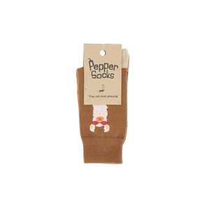 Pepper Socks kousen bruin