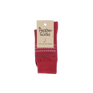 Pepper Socks kousen rood
