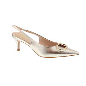 Twinset slingback goud