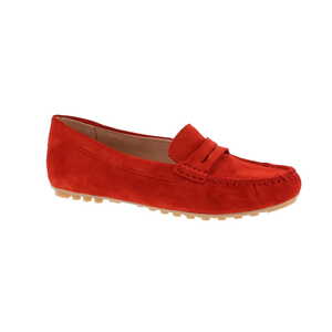 Caprice mocassin rood