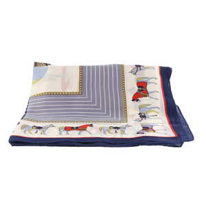 Borsa Milano sjaal blauw
