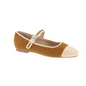Bibi Lou ballerina cognac