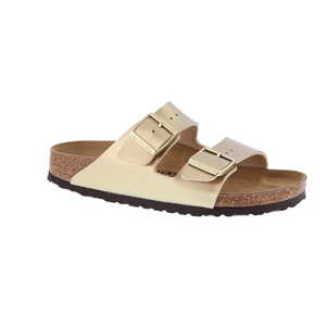 Birkenstock muiltje goud