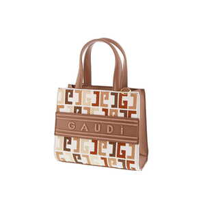 Gaudi handtas cognac