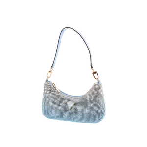 Guess schoudertas blauw
