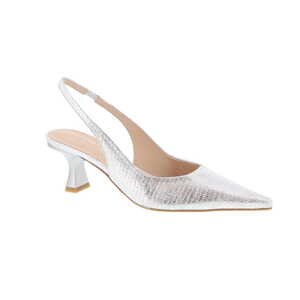Zinda slingback zilver