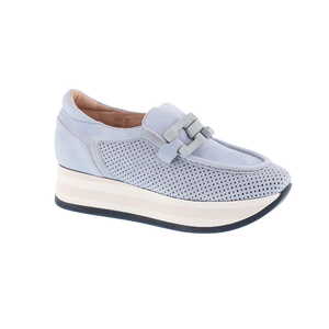 Softwaves mocassin blauw