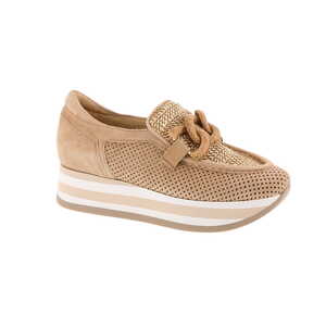 Softwaves mocassin camel