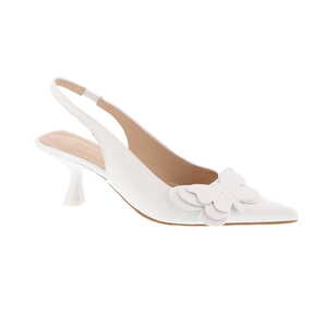 Zinda slingback wit