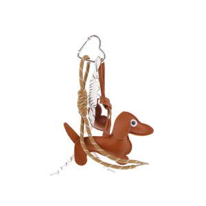 Borsa Milano sleutelhanger camel