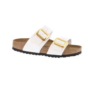 Birkenstock muiltje wit